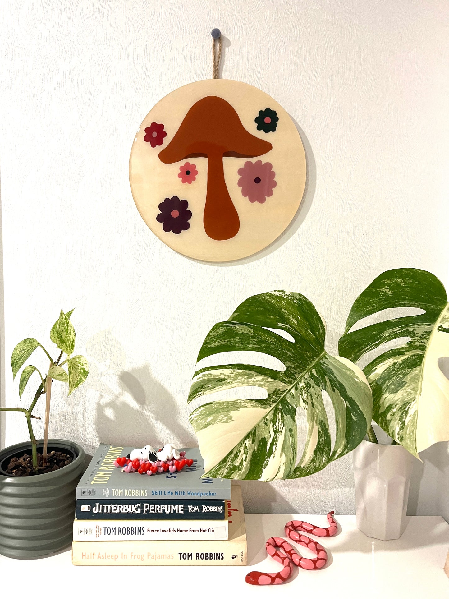 'Fungo Earth' Original Painting by Haley Ashby