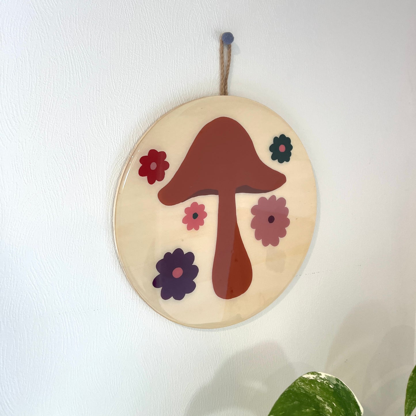 'Fungo Earth' Original Painting by Haley Ashby