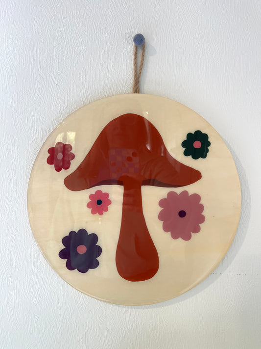 'Fungo Earth' Original Painting by Haley Ashby