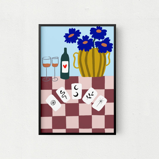 It's In the cards Art Print