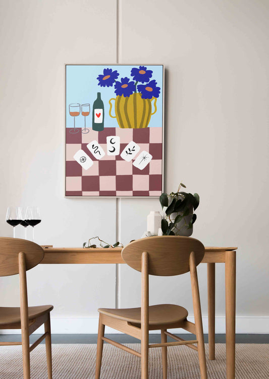 It's In the cards Art Print