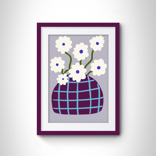 Flower Pot Series Tre Art Print