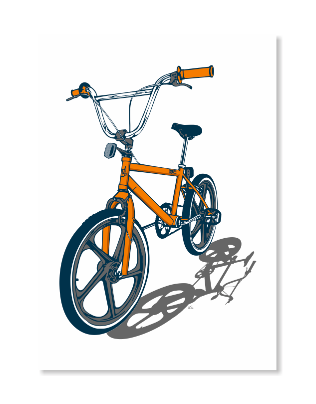 DA BMX Art Print