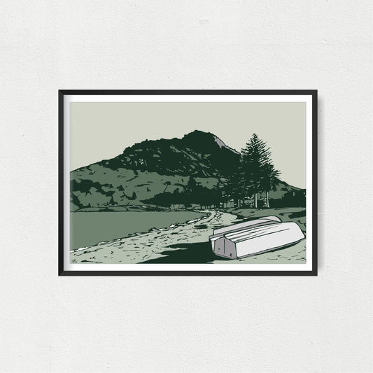 Mount Maunganui Pilot Bay 3 Art Print