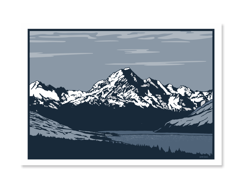 Mount Cook Art Print