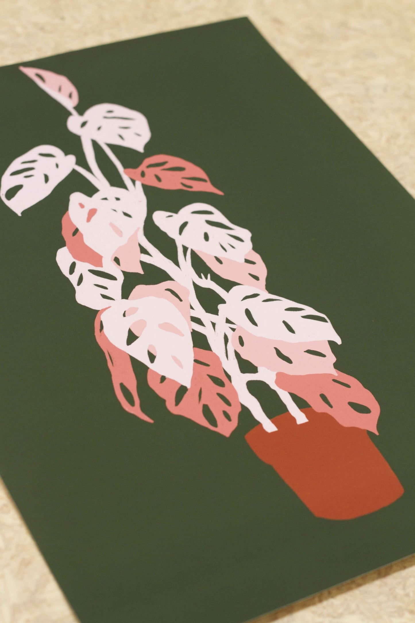 Monstera Adansonii Art Print