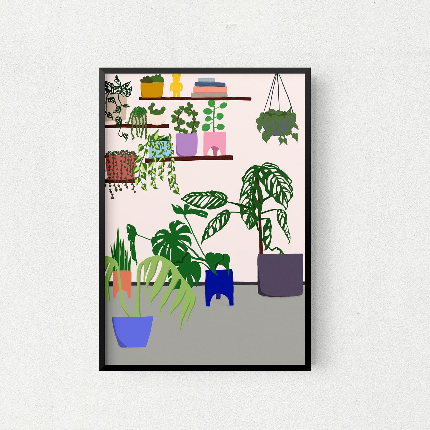 Plant Room Art Print