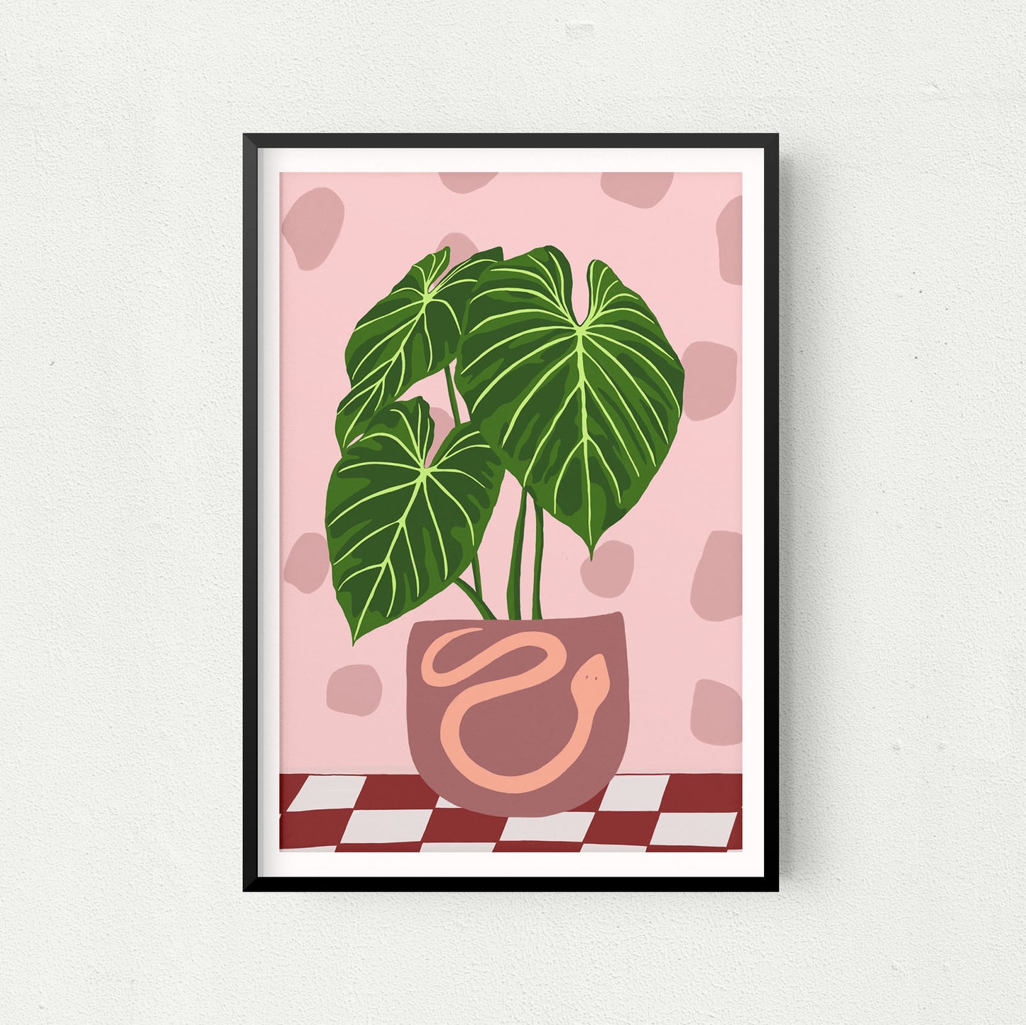 Snake Pot Art Print