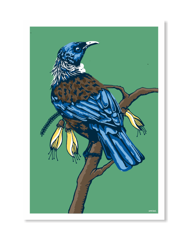 Tui Green Art Print