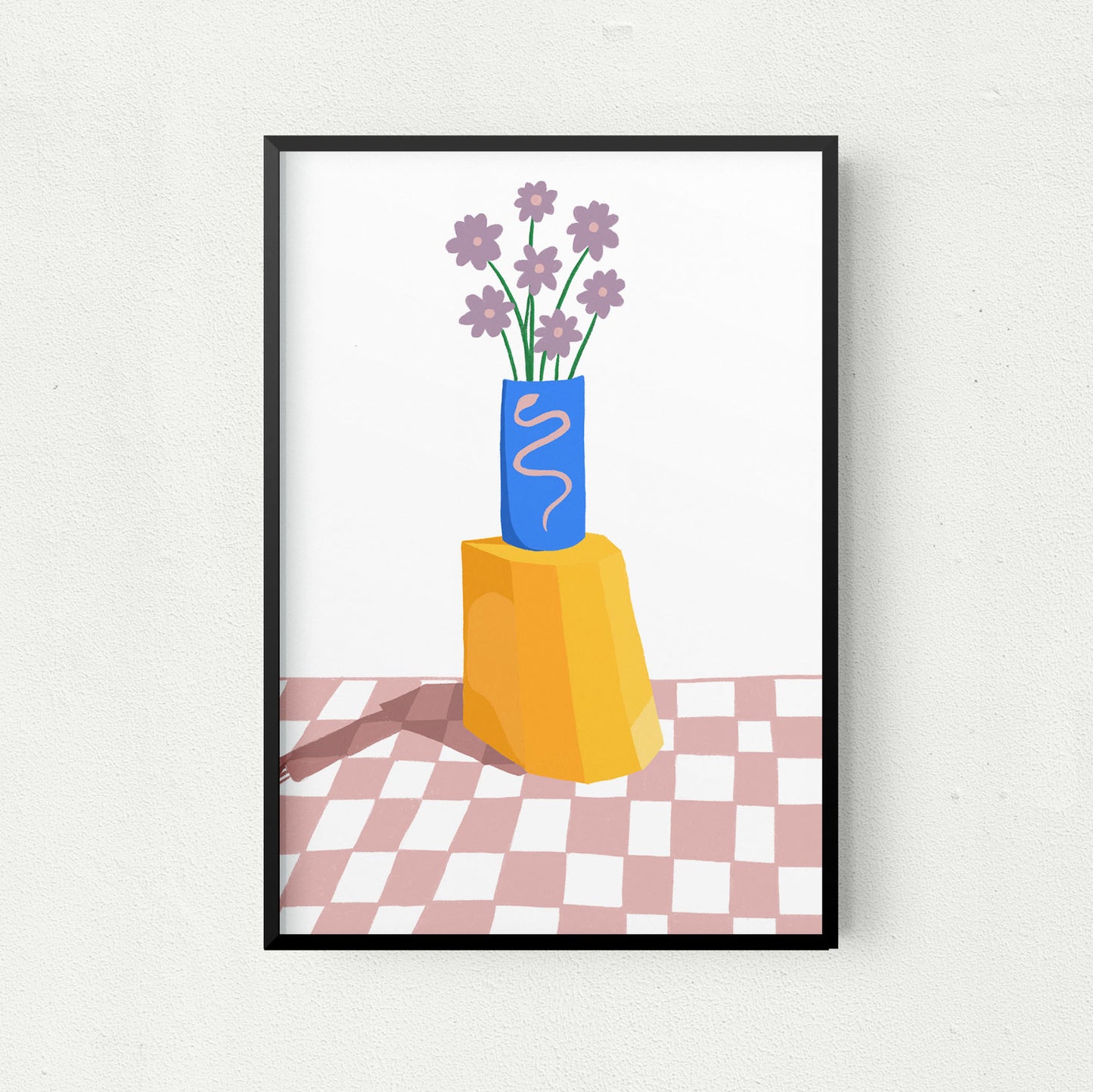 Still Life with Yellow Stool