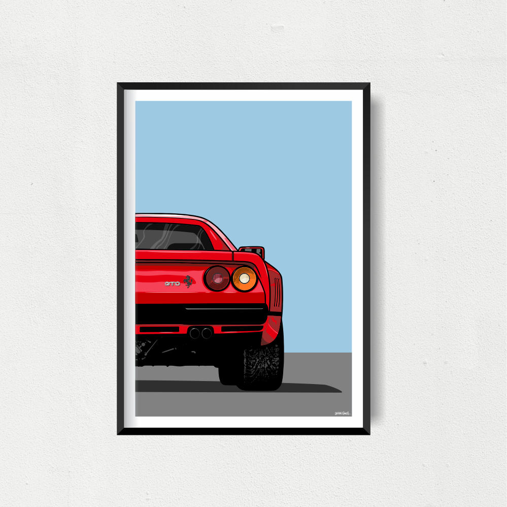 Ferrari Art Print