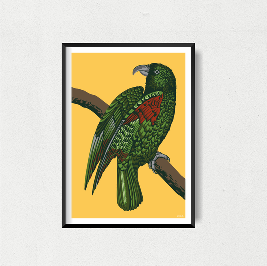 Kea Yellow Art Prints