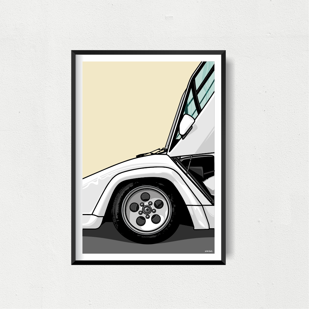 Lambo Art Print