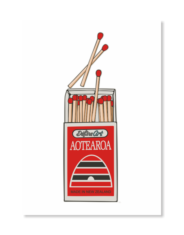 Match Box Art Print