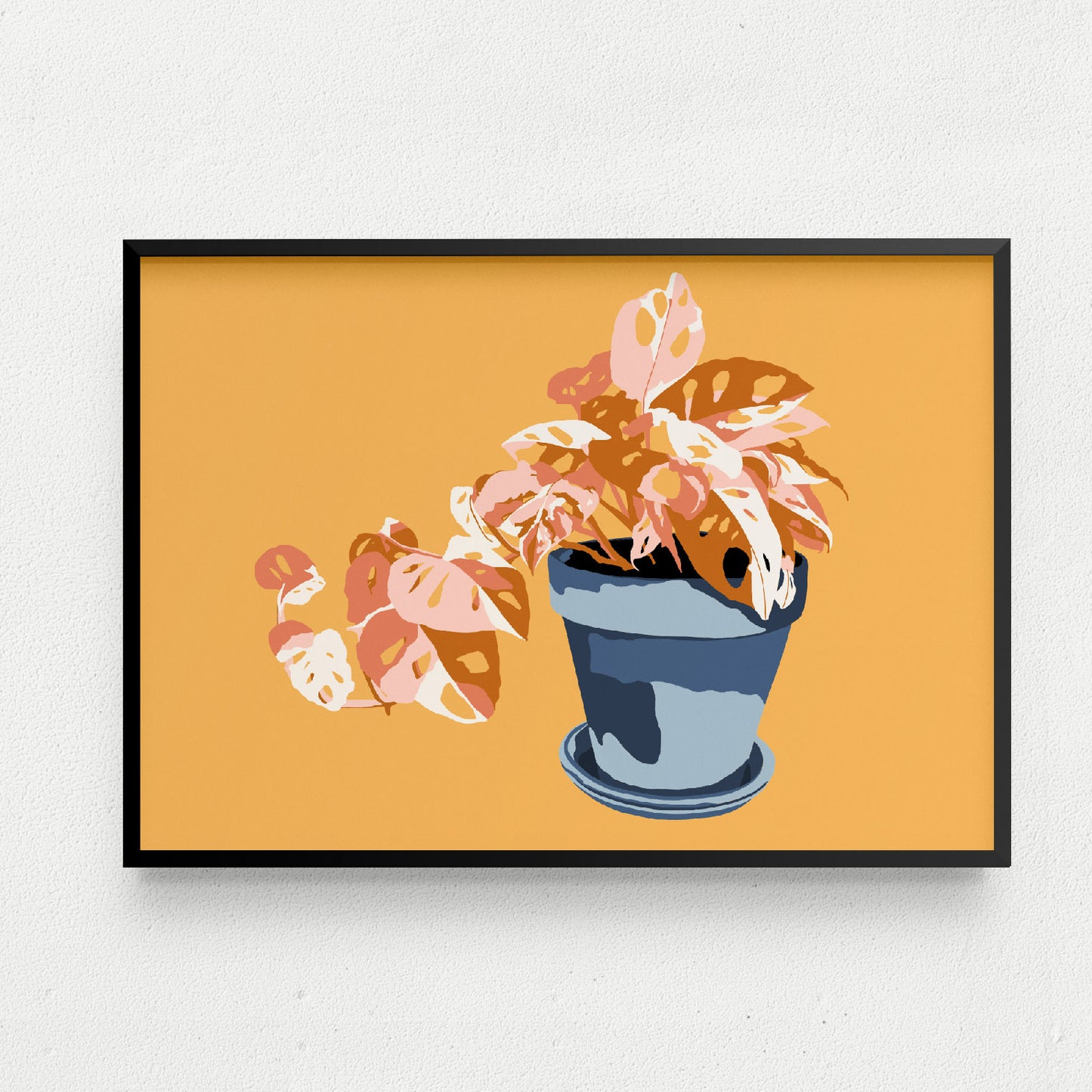 Monstera Adansonii Art Print