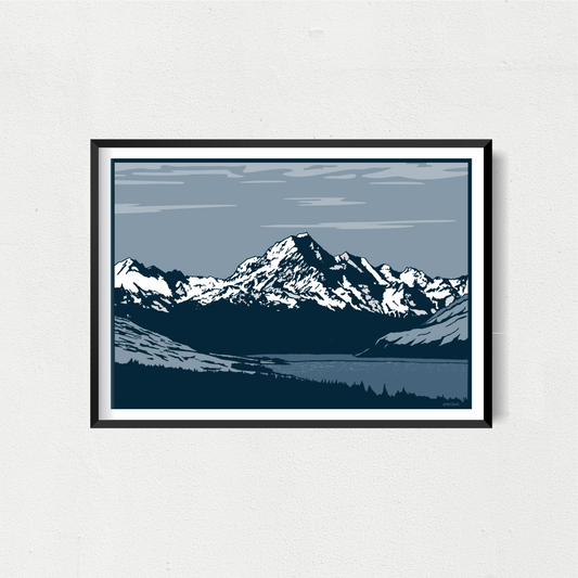 Mount Cook Art Print