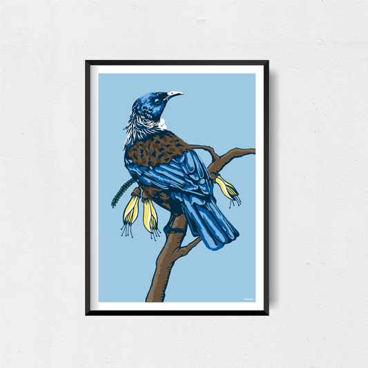 Tui Blue Art Print