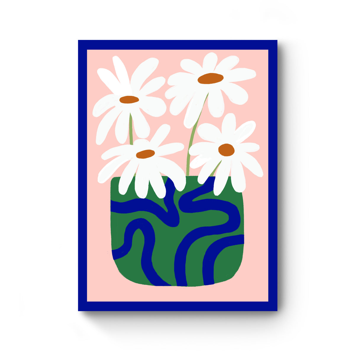 Flower Pot Cinque Art Print