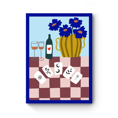 It's In the cards Art Print