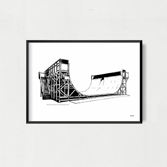 Vert Ramp Art Print