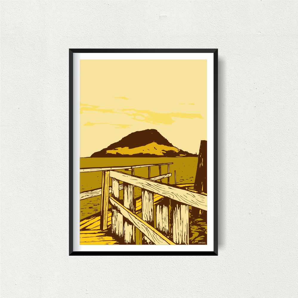 Mount Maunganui Sulphur Point 2 Art Print