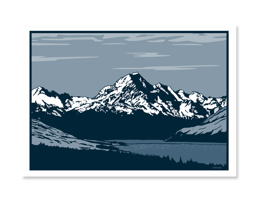 Mount Cook Art Print by Glenn Smith