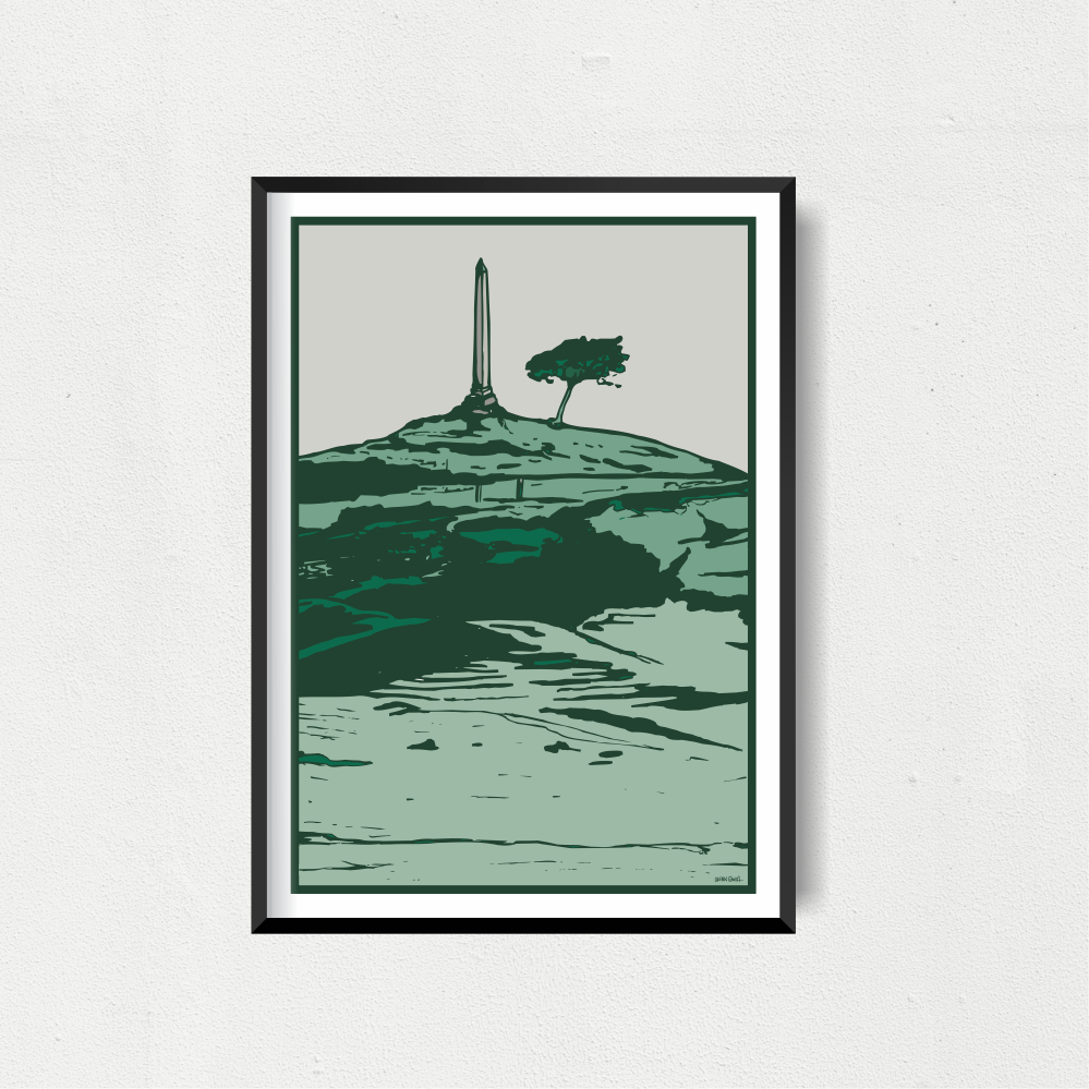 One Tree Hill Art Print