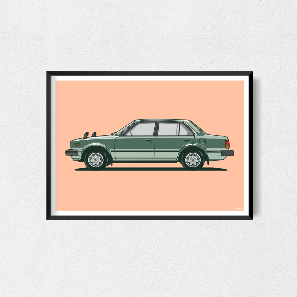 Honda Accord Art Print